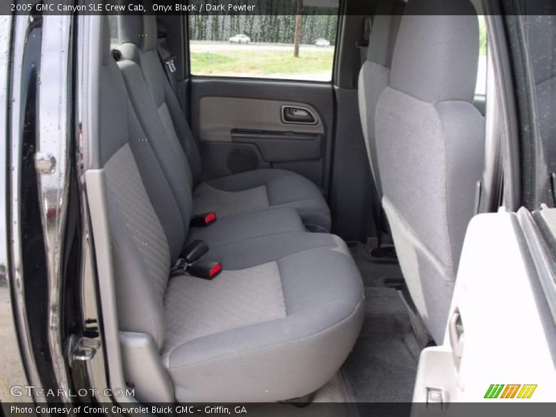 Onyx Black / Dark Pewter 2005 GMC Canyon SLE Crew Cab