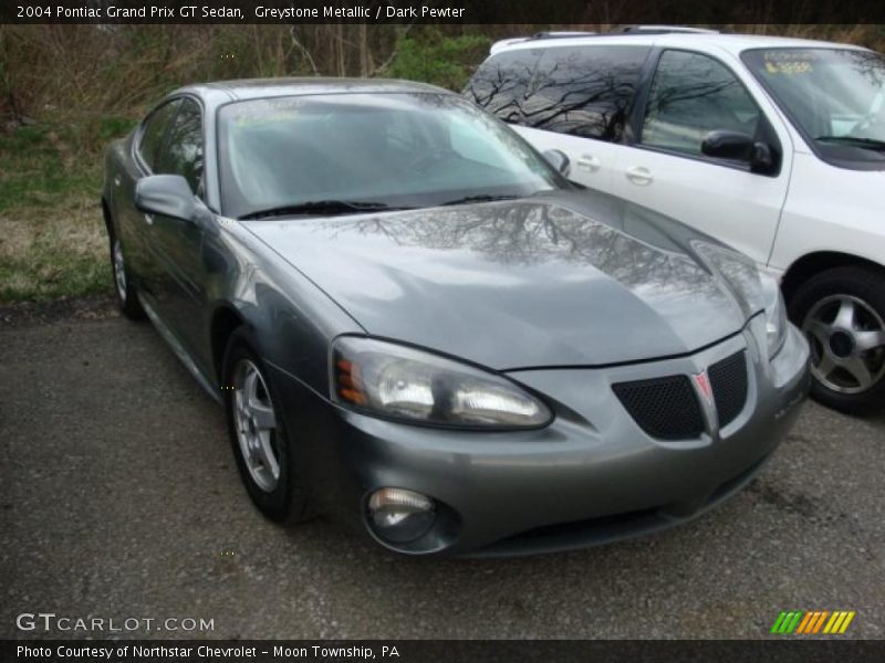 Greystone Metallic / Dark Pewter 2004 Pontiac Grand Prix GT Sedan
