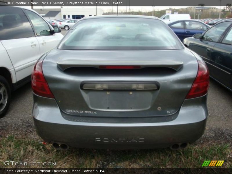 Greystone Metallic / Dark Pewter 2004 Pontiac Grand Prix GT Sedan