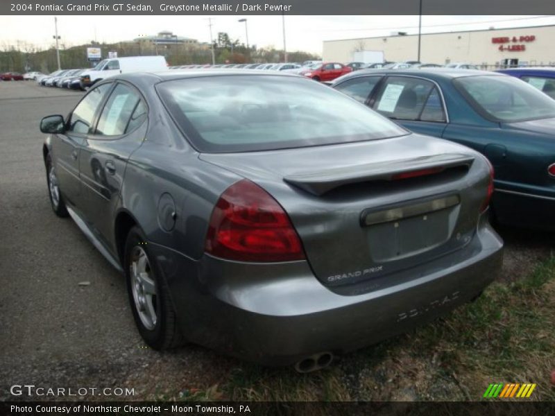 Greystone Metallic / Dark Pewter 2004 Pontiac Grand Prix GT Sedan