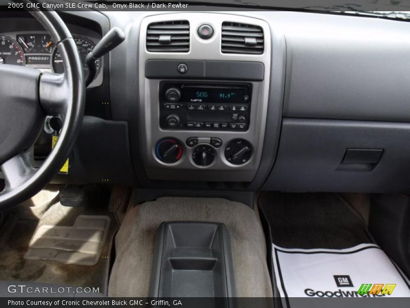Onyx Black / Dark Pewter 2005 GMC Canyon SLE Crew Cab