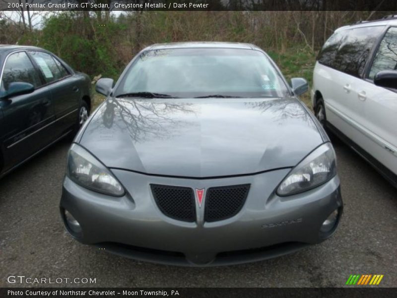 Greystone Metallic / Dark Pewter 2004 Pontiac Grand Prix GT Sedan