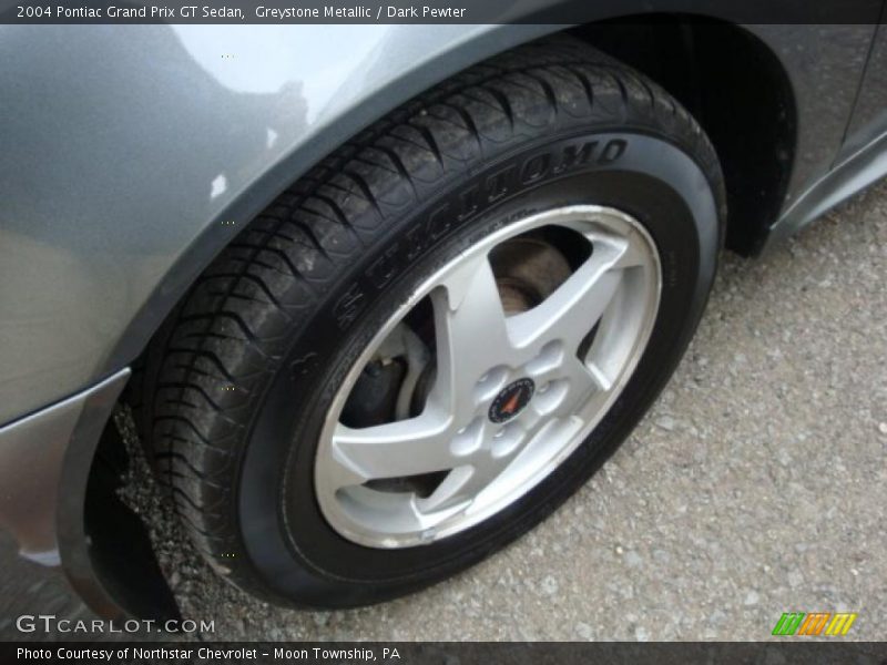 Greystone Metallic / Dark Pewter 2004 Pontiac Grand Prix GT Sedan