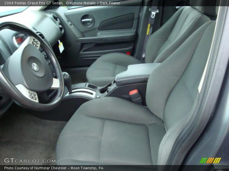Greystone Metallic / Dark Pewter 2004 Pontiac Grand Prix GT Sedan