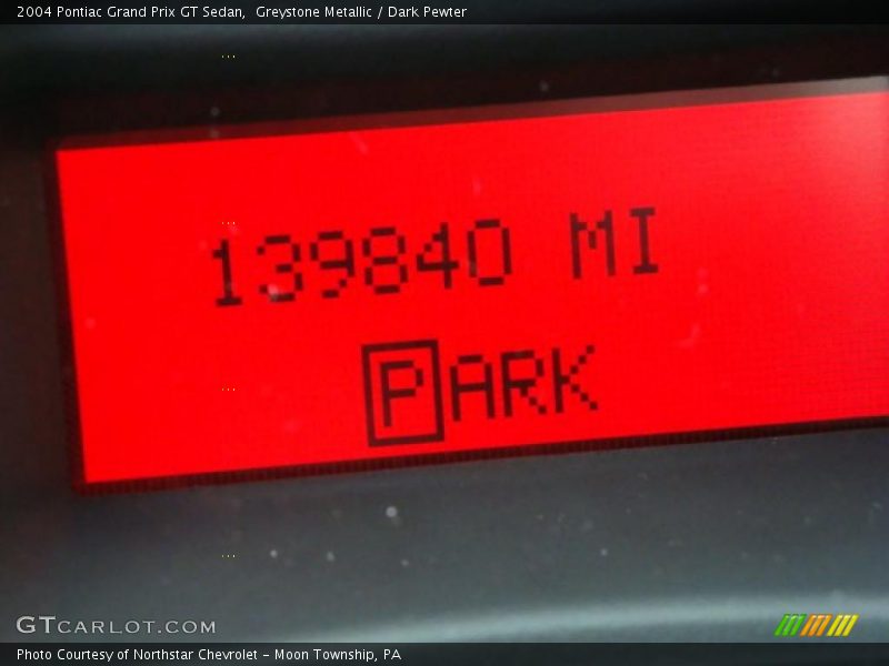 Greystone Metallic / Dark Pewter 2004 Pontiac Grand Prix GT Sedan