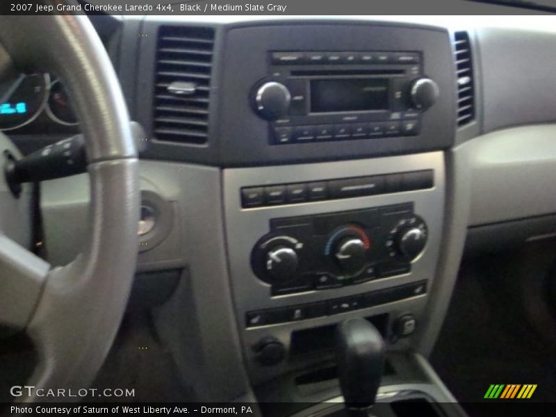 Black / Medium Slate Gray 2007 Jeep Grand Cherokee Laredo 4x4