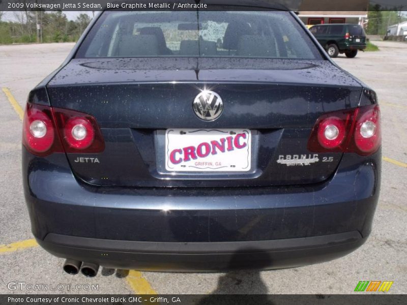 Blue Graphite Metallic / Anthracite 2009 Volkswagen Jetta S Sedan