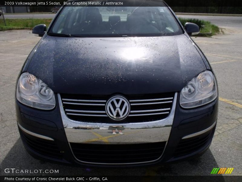 Blue Graphite Metallic / Anthracite 2009 Volkswagen Jetta S Sedan