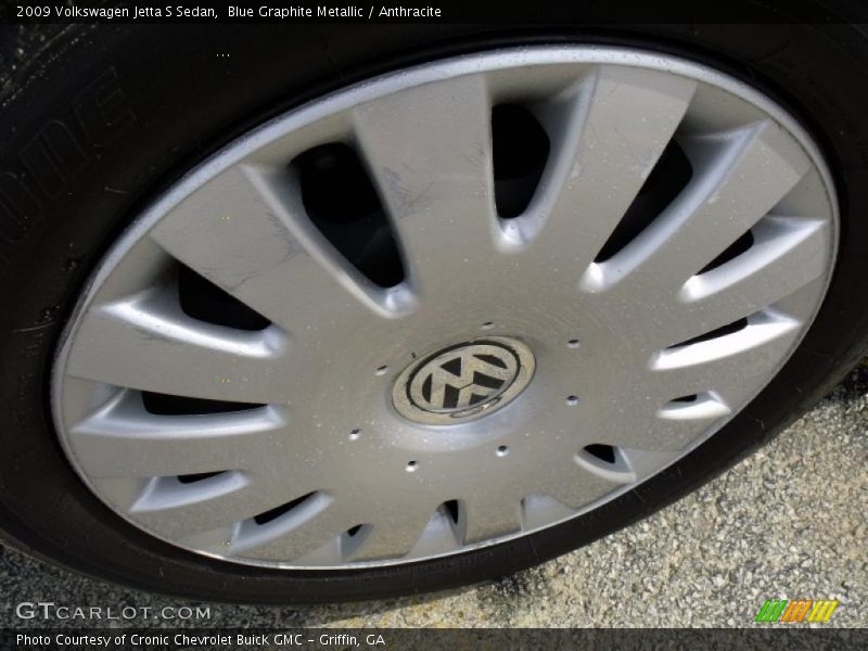 Blue Graphite Metallic / Anthracite 2009 Volkswagen Jetta S Sedan
