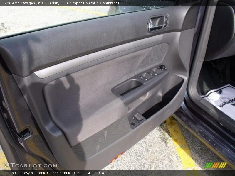 Blue Graphite Metallic / Anthracite 2009 Volkswagen Jetta S Sedan
