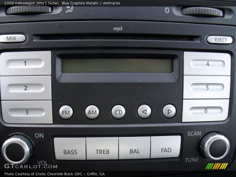 Blue Graphite Metallic / Anthracite 2009 Volkswagen Jetta S Sedan