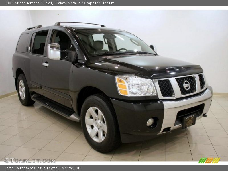 Galaxy Metallic / Graphite/Titanium 2004 Nissan Armada LE 4x4