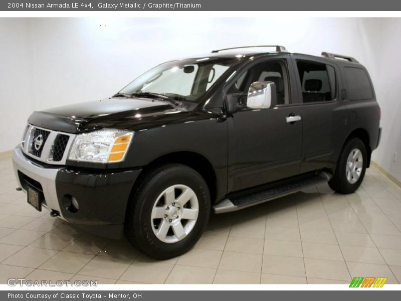 Galaxy Metallic / Graphite/Titanium 2004 Nissan Armada LE 4x4