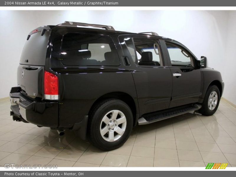 Galaxy Metallic / Graphite/Titanium 2004 Nissan Armada LE 4x4