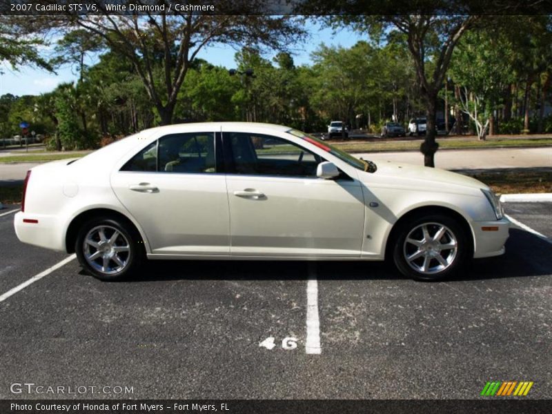 White Diamond / Cashmere 2007 Cadillac STS V6