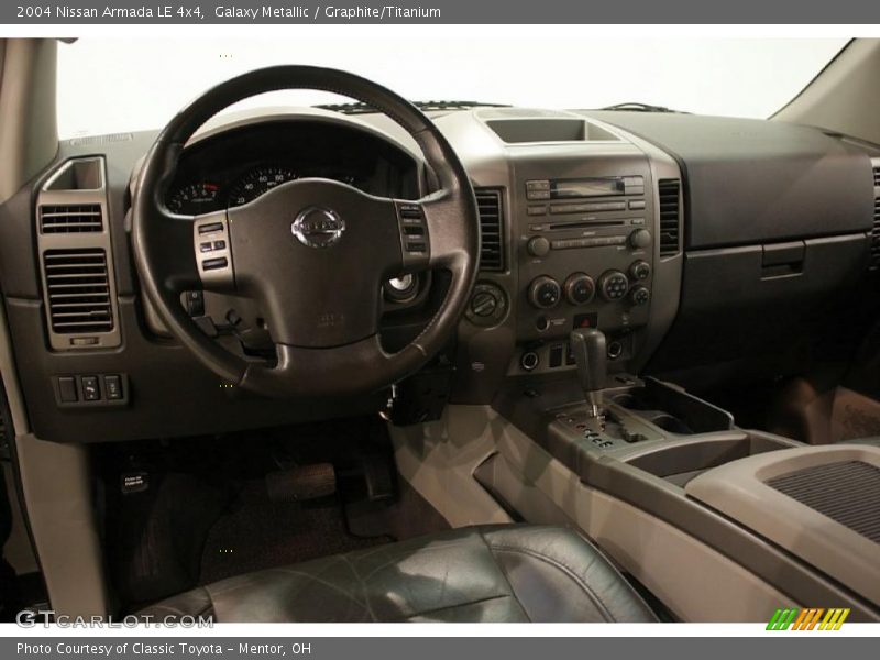 Galaxy Metallic / Graphite/Titanium 2004 Nissan Armada LE 4x4