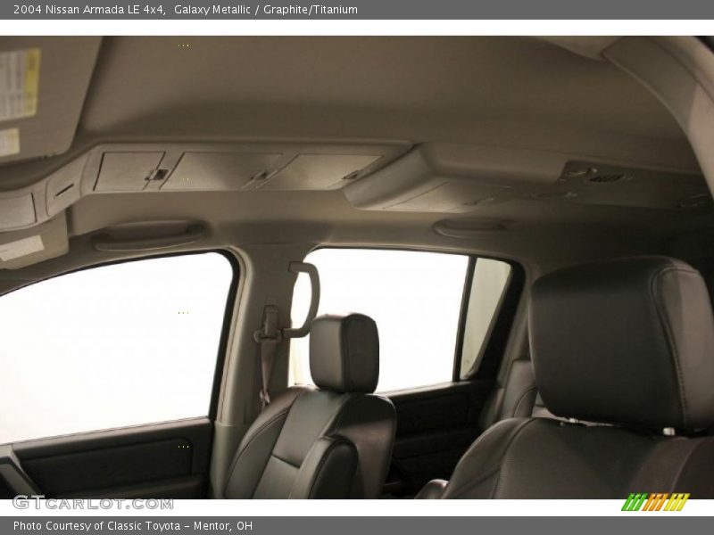 Galaxy Metallic / Graphite/Titanium 2004 Nissan Armada LE 4x4
