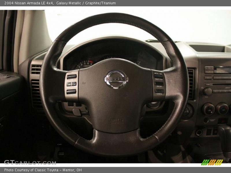 Galaxy Metallic / Graphite/Titanium 2004 Nissan Armada LE 4x4