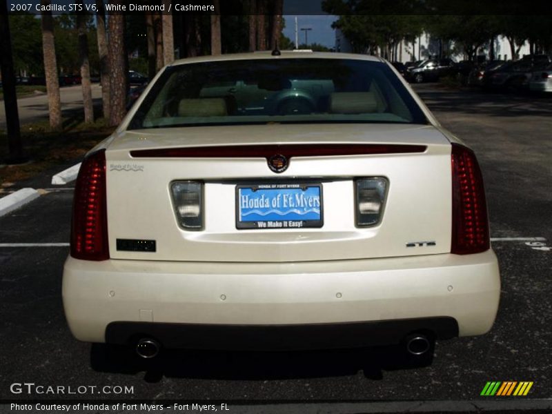 White Diamond / Cashmere 2007 Cadillac STS V6