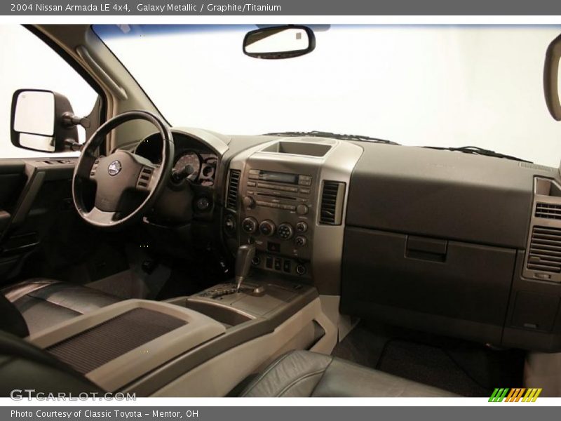 Galaxy Metallic / Graphite/Titanium 2004 Nissan Armada LE 4x4