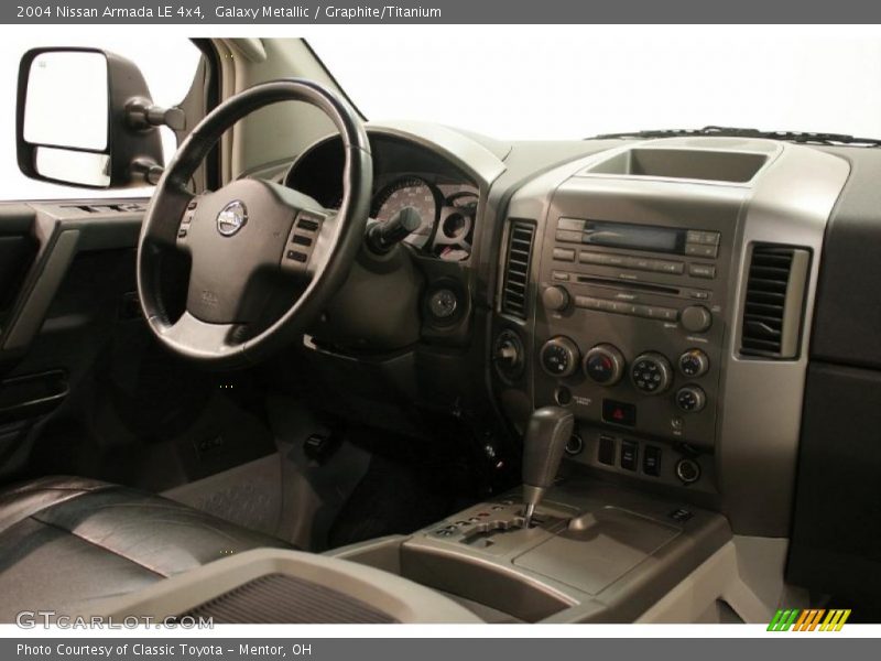 Galaxy Metallic / Graphite/Titanium 2004 Nissan Armada LE 4x4