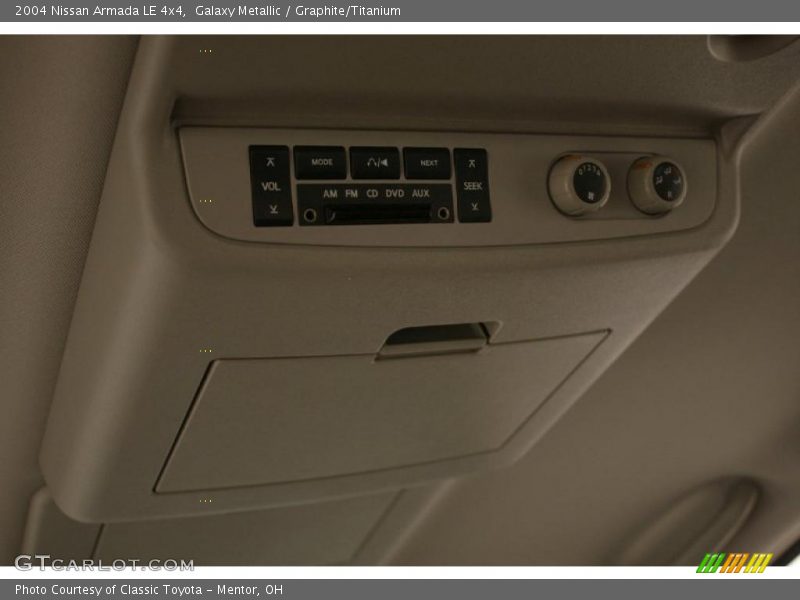 Galaxy Metallic / Graphite/Titanium 2004 Nissan Armada LE 4x4
