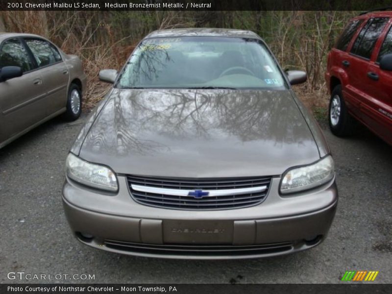 Medium Bronzemist Metallic / Neutral 2001 Chevrolet Malibu LS Sedan