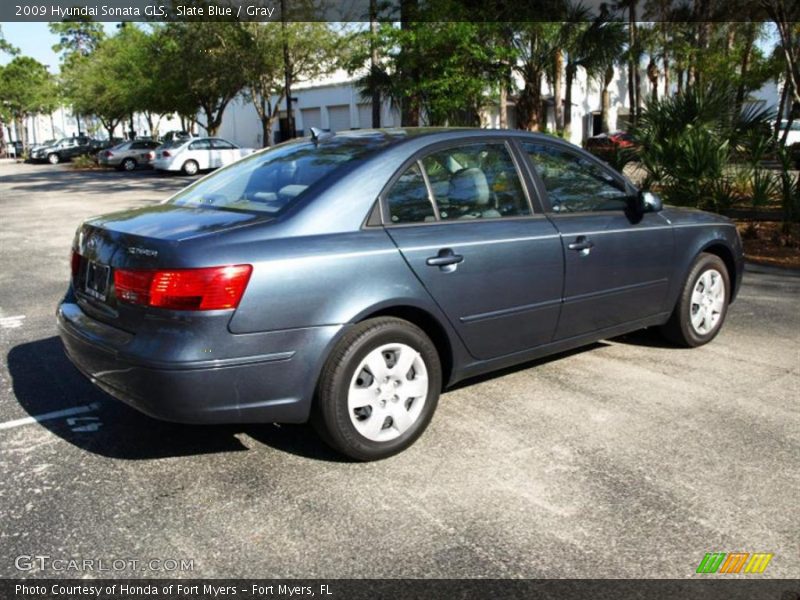 Slate Blue / Gray 2009 Hyundai Sonata GLS
