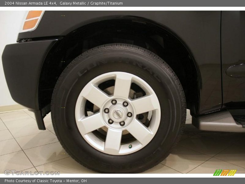 Galaxy Metallic / Graphite/Titanium 2004 Nissan Armada LE 4x4