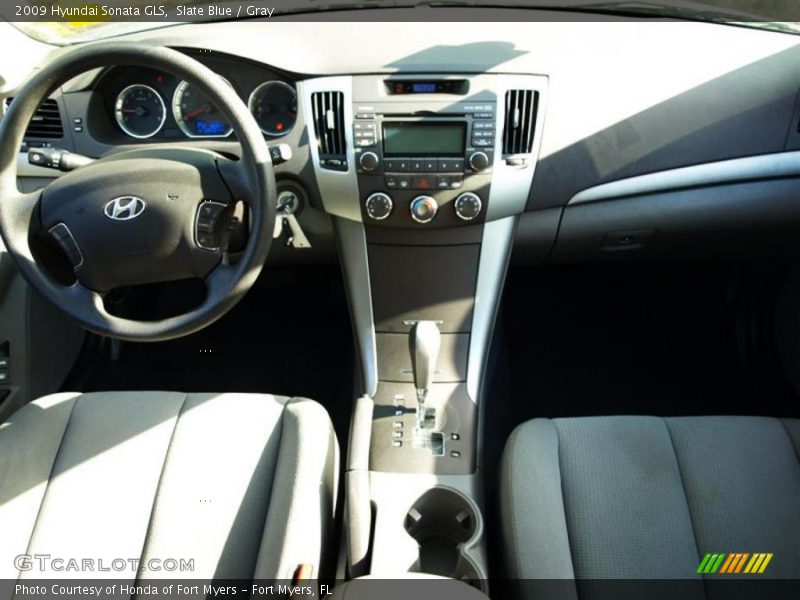 Slate Blue / Gray 2009 Hyundai Sonata GLS
