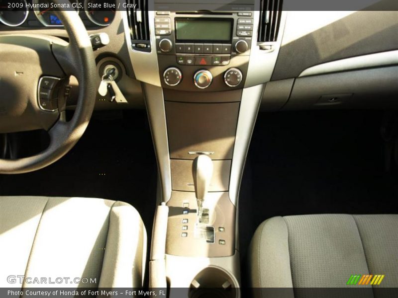 Slate Blue / Gray 2009 Hyundai Sonata GLS