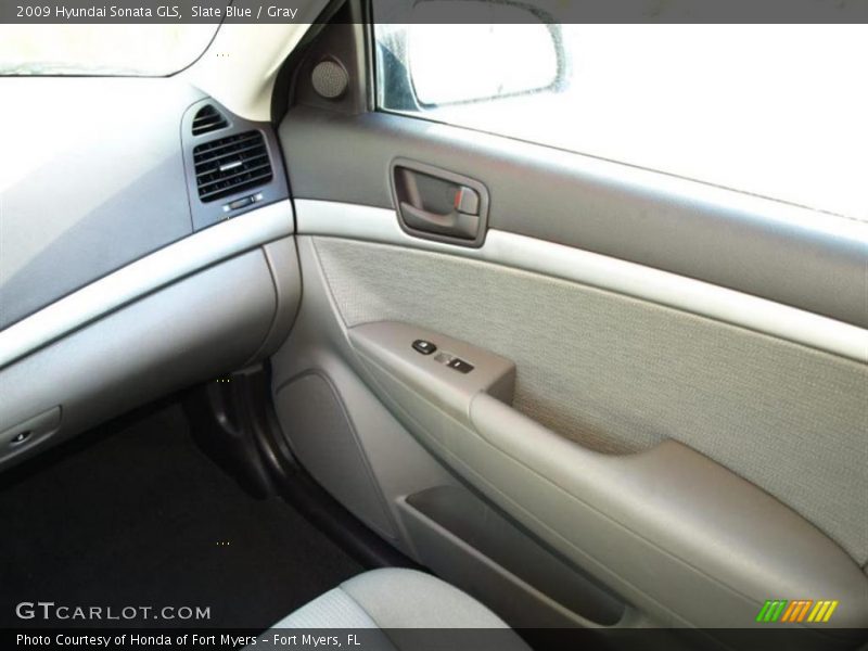 Slate Blue / Gray 2009 Hyundai Sonata GLS