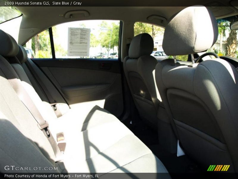 Slate Blue / Gray 2009 Hyundai Sonata GLS
