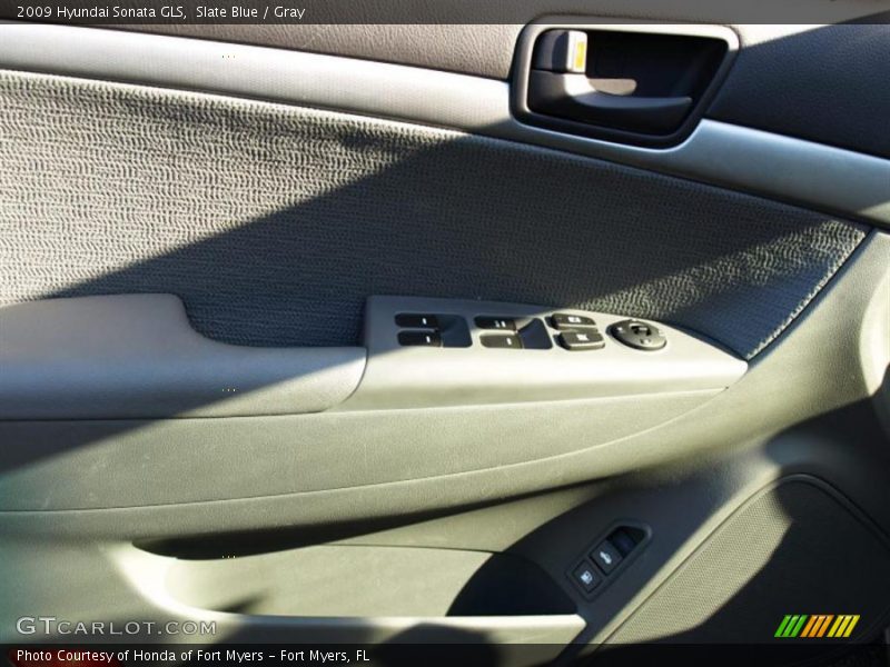 Slate Blue / Gray 2009 Hyundai Sonata GLS
