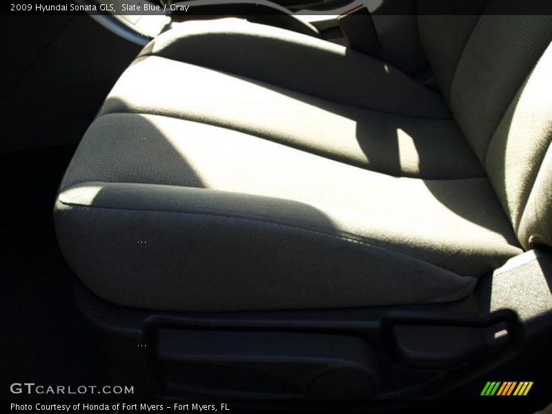 Slate Blue / Gray 2009 Hyundai Sonata GLS