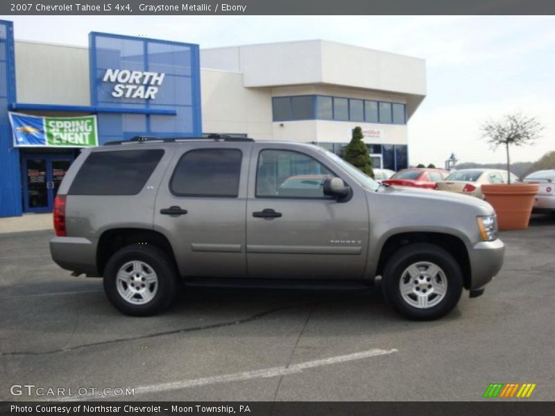 Graystone Metallic / Ebony 2007 Chevrolet Tahoe LS 4x4