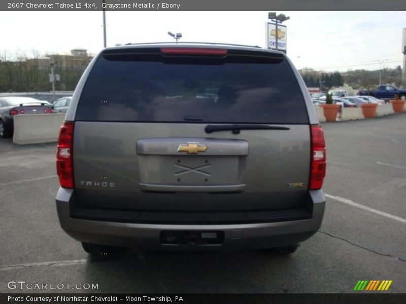 Graystone Metallic / Ebony 2007 Chevrolet Tahoe LS 4x4