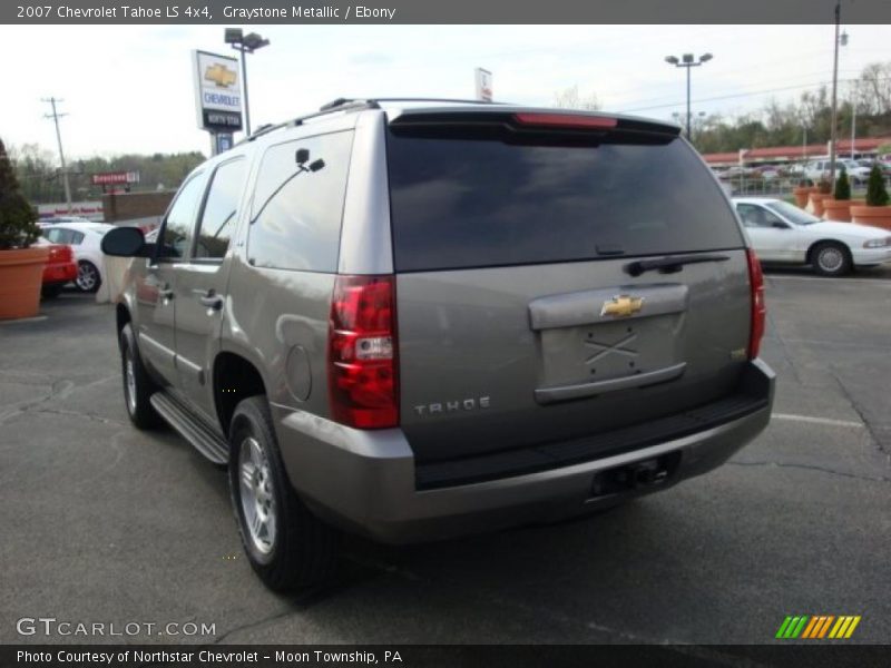 Graystone Metallic / Ebony 2007 Chevrolet Tahoe LS 4x4
