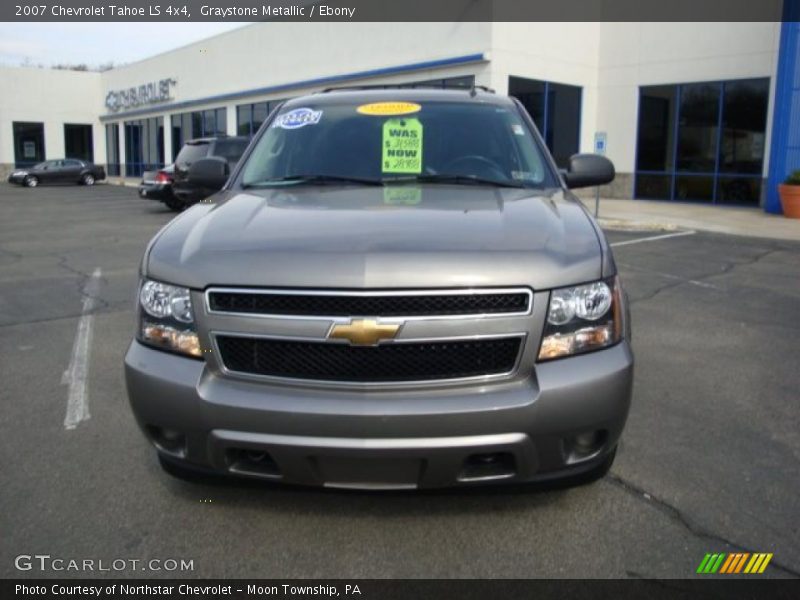 Graystone Metallic / Ebony 2007 Chevrolet Tahoe LS 4x4