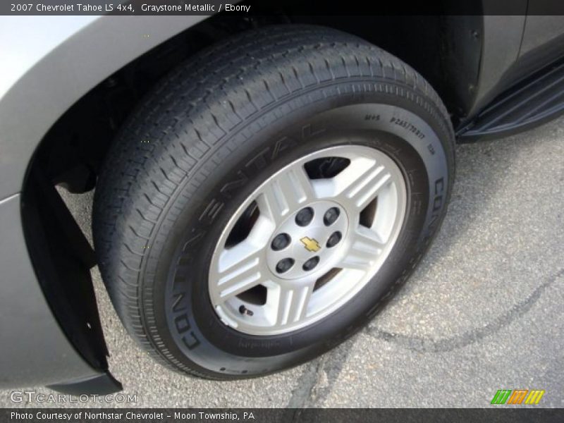 Graystone Metallic / Ebony 2007 Chevrolet Tahoe LS 4x4