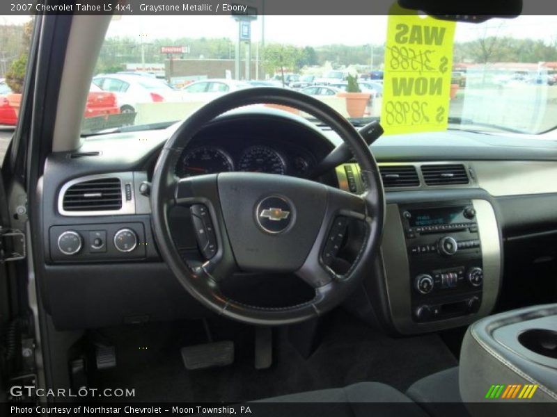 Graystone Metallic / Ebony 2007 Chevrolet Tahoe LS 4x4