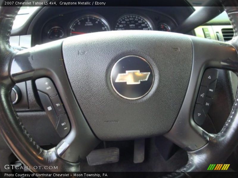 Graystone Metallic / Ebony 2007 Chevrolet Tahoe LS 4x4