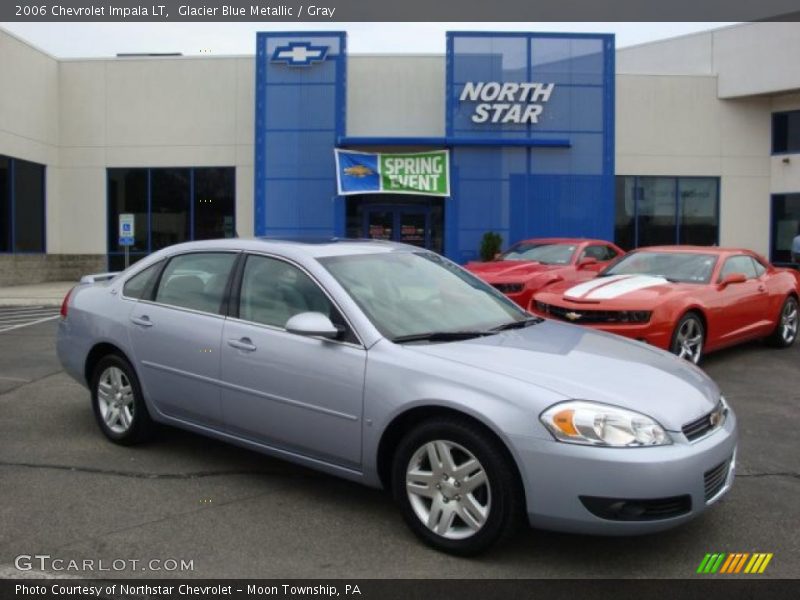 Glacier Blue Metallic / Gray 2006 Chevrolet Impala LT