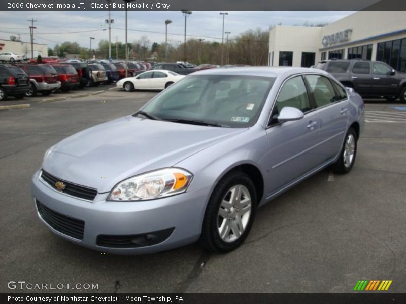 Glacier Blue Metallic / Gray 2006 Chevrolet Impala LT