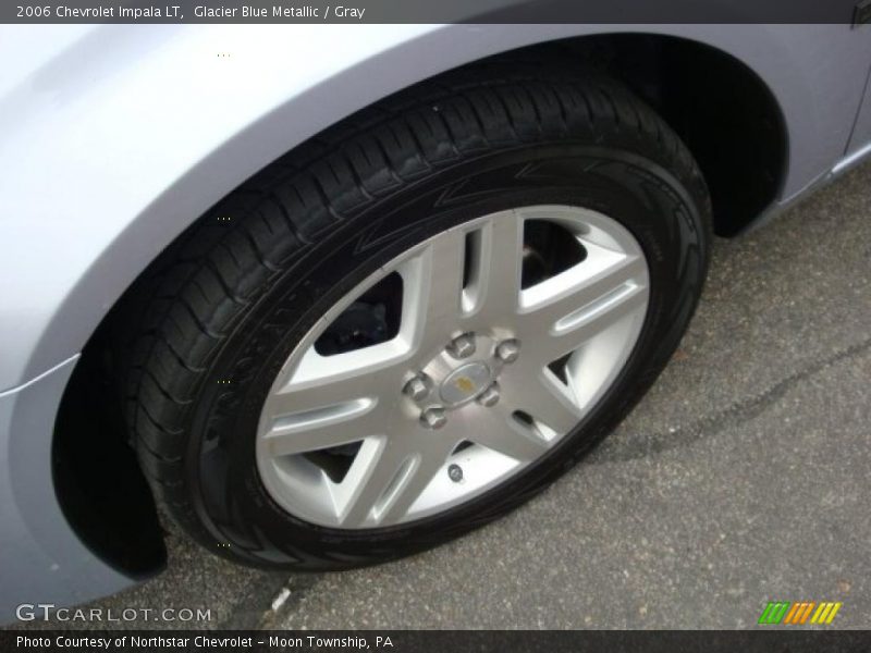 Glacier Blue Metallic / Gray 2006 Chevrolet Impala LT