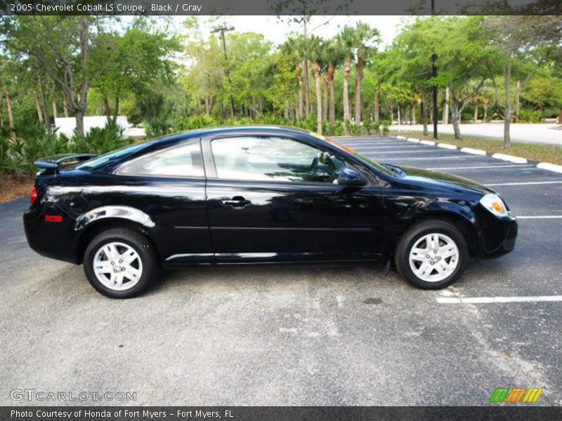 Black / Gray 2005 Chevrolet Cobalt LS Coupe
