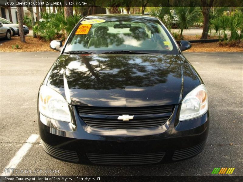 Black / Gray 2005 Chevrolet Cobalt LS Coupe