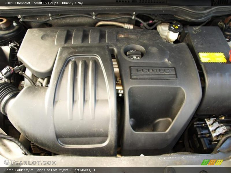 Black / Gray 2005 Chevrolet Cobalt LS Coupe