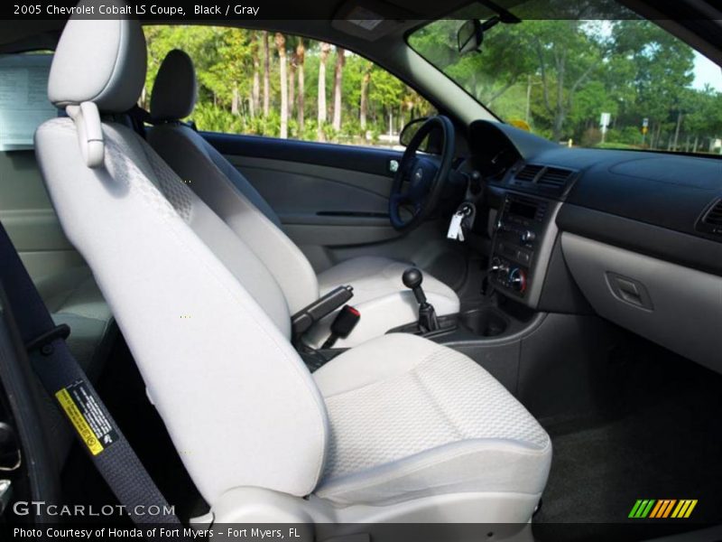 Black / Gray 2005 Chevrolet Cobalt LS Coupe