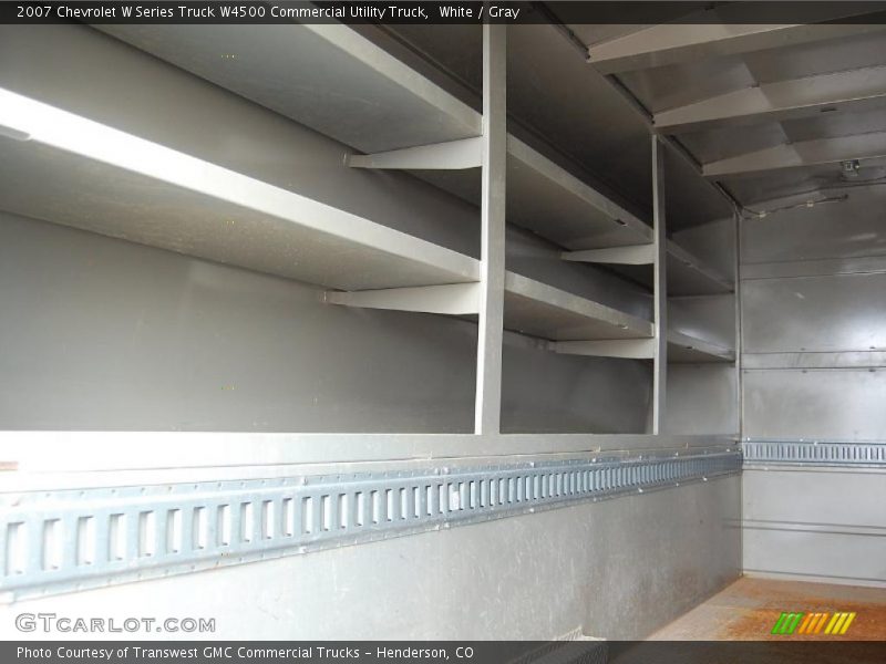 White / Gray 2007 Chevrolet W Series Truck W4500 Commercial Utility Truck